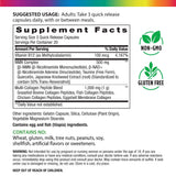 The Supplement Facts panel for NMN Resveratrol Collagen, 60 capsules.