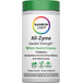 All-Zyme Double Strength Plant-Source Enzymes with Probiotics. Contains 90 vegan capsules.