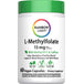 L-Metilfolato + Metil B12 & Açafrão, 15 mg (por porção), 60 Cápsulas Veganas