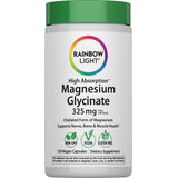 Glicinato de Magnésio 325 mg, 120 Cápsulas Veganas