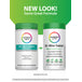Rainbow Light 50+ Mini-Tablet Multivitamin, 180 tablets, with new and old packaging shown side by side.