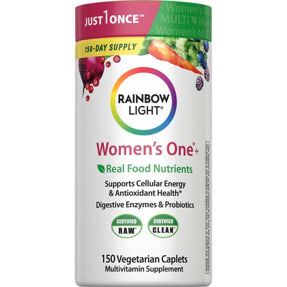 Women's One + Nutrienti da Cibo Reale, 150 Compresse Vegetali
