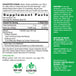 Supplement Facts panel for Collagen Biotin Hyal Drops, 2 fl oz liquid, detailing ingredients and nutritional values.