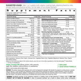 Supplement Facts panel for Active Health Teen Multivitamin with 45 tablets.