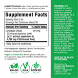 Image of Supplement Facts for RL Echinacea Liquid Extract 2 fl oz.