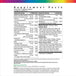 Supplement Facts panel for Certified Organics Women's Multi 120 Capsules.