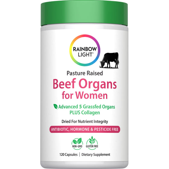 Beef Organs for Women, 120 Capsules