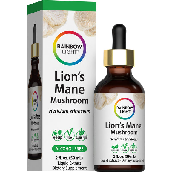 Lion's Mane Mushroom Alcohol Free, 2 fl oz (59 mL) Liquid