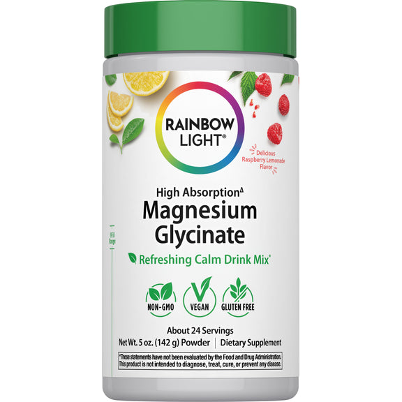 Magnesium Glycinate Raspberry Lemonade Flavor, 5 oz (142 g) Powder