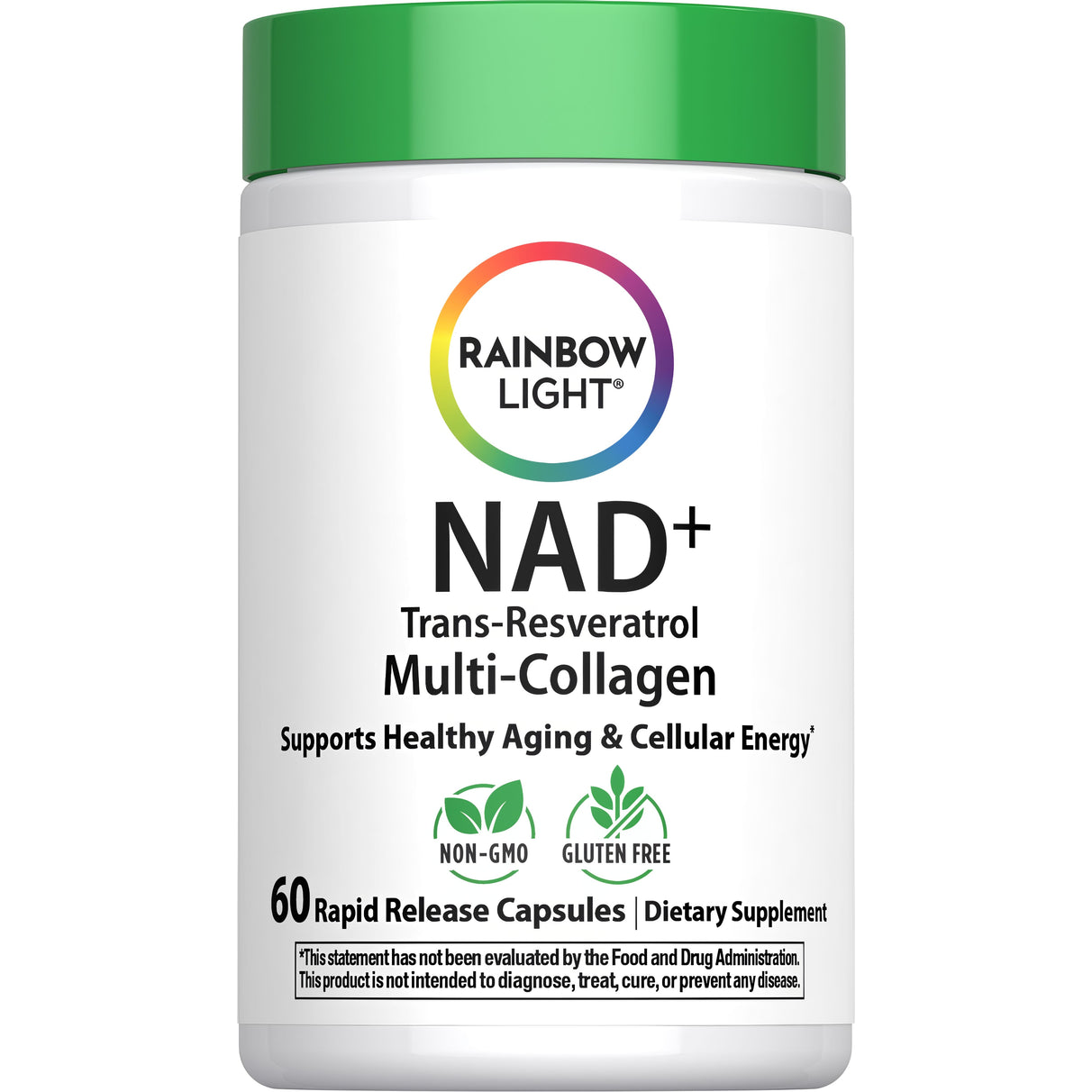 NAD+ Trans-Resveratrol Multi-Kollagen, 60 Kapseln mit schneller Freisetzung