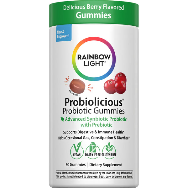 Gomitas Probiolicious Probióticas, 50 Gomitas Veganas