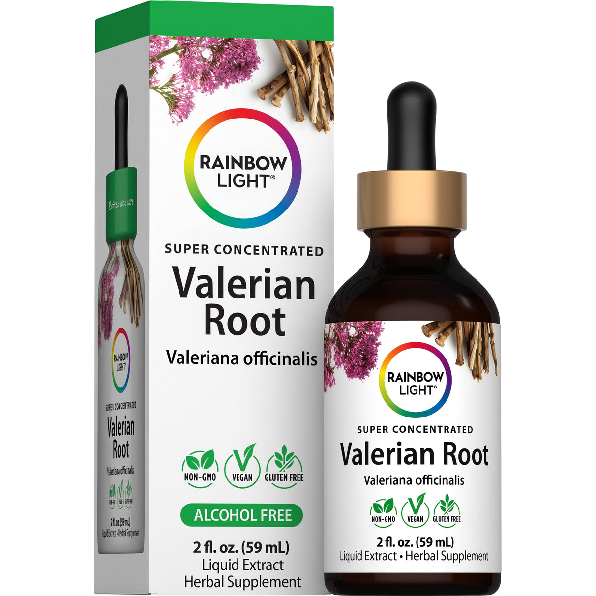 Extrait liquide de valériane sans alcool, 2 fl oz (59 mL) Liquide
